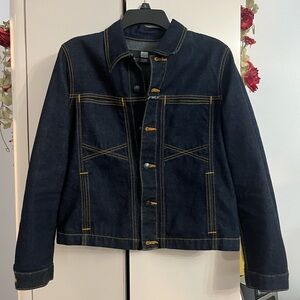 Marithe Francois Girbaud Indigo Denim Jacket